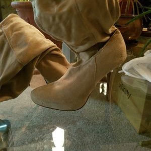 Thigh high platforms