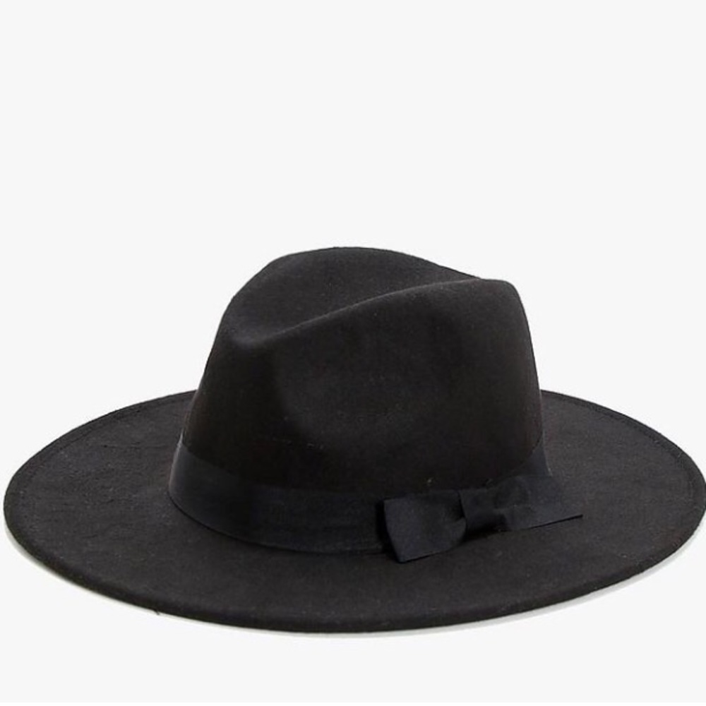 🆕 Boho Ribbon trimmed Fedora in Black