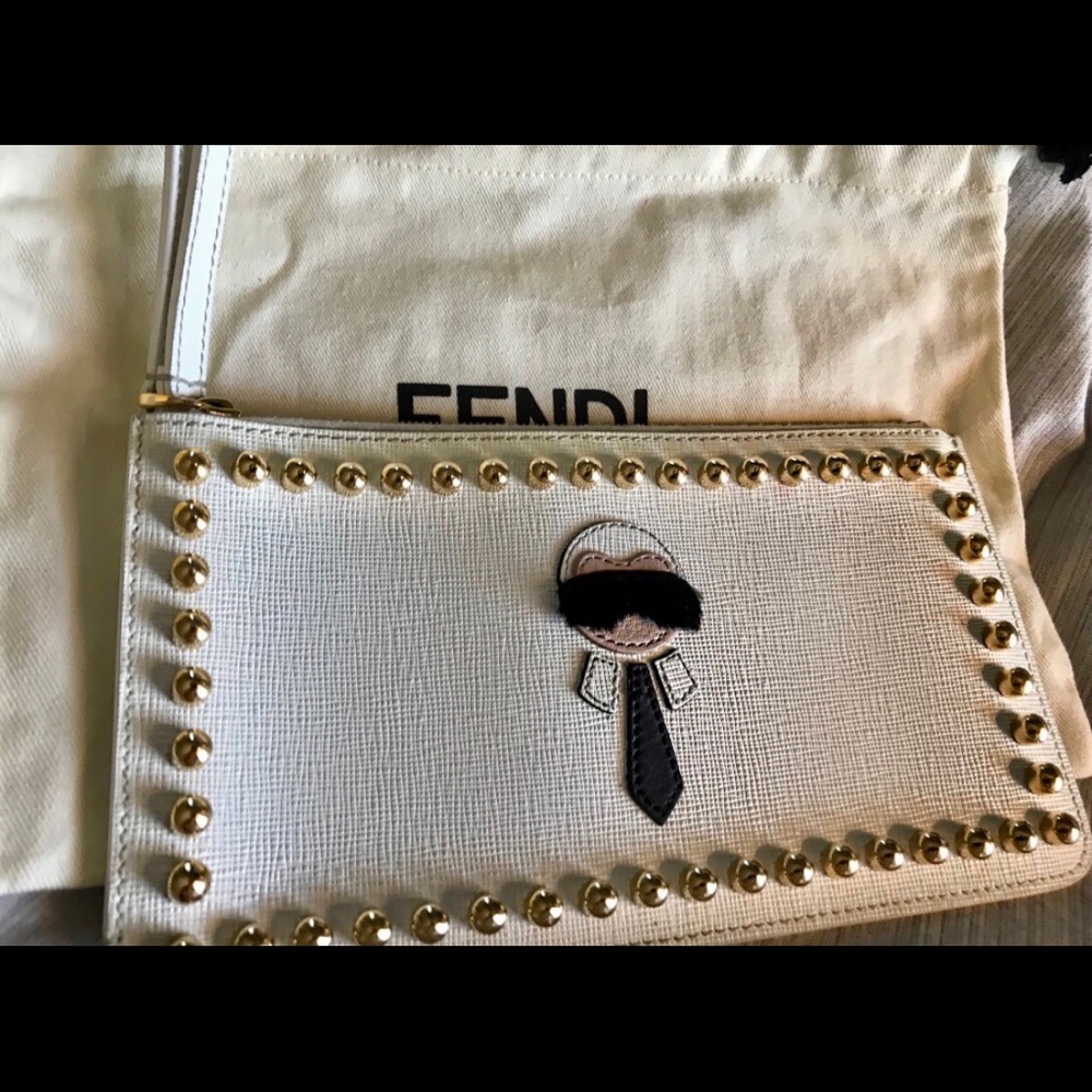 FENDI Karl Wrist Wallet