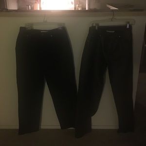 Suede Pants