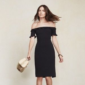 Reformation Antonia Dress - Black