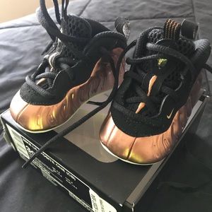 Nike lil Foam posites (Copper)