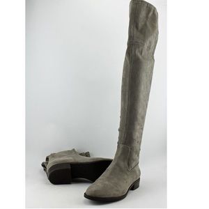 Ivanka Trump Over The Knee Suede Boots