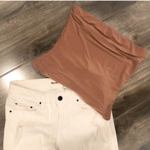 Fashion Nova Tube Strapless Body Suit