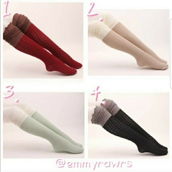 Thigh High Socks • 2 for $30 or 3+ for $12 each - Picture 2 of 4