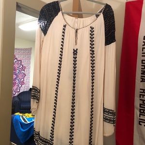 Free People embroidered dress