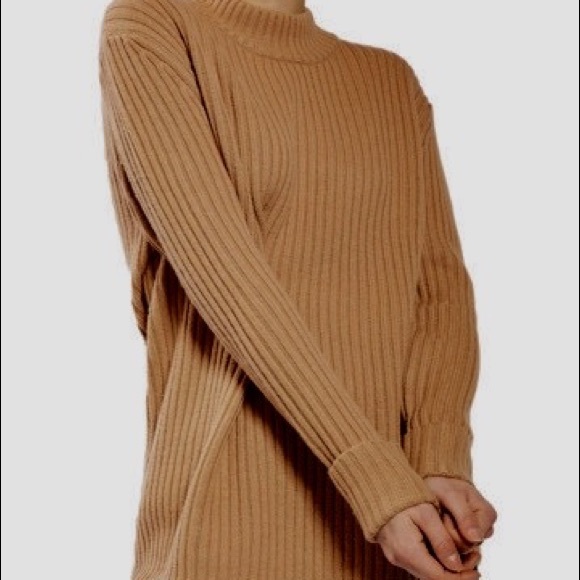 TOPSHOP Cutout Wool Blend Sweater - Picture 4 of 7