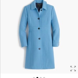 J.Crew Lady Day Coat sz2 NWOT Teal
