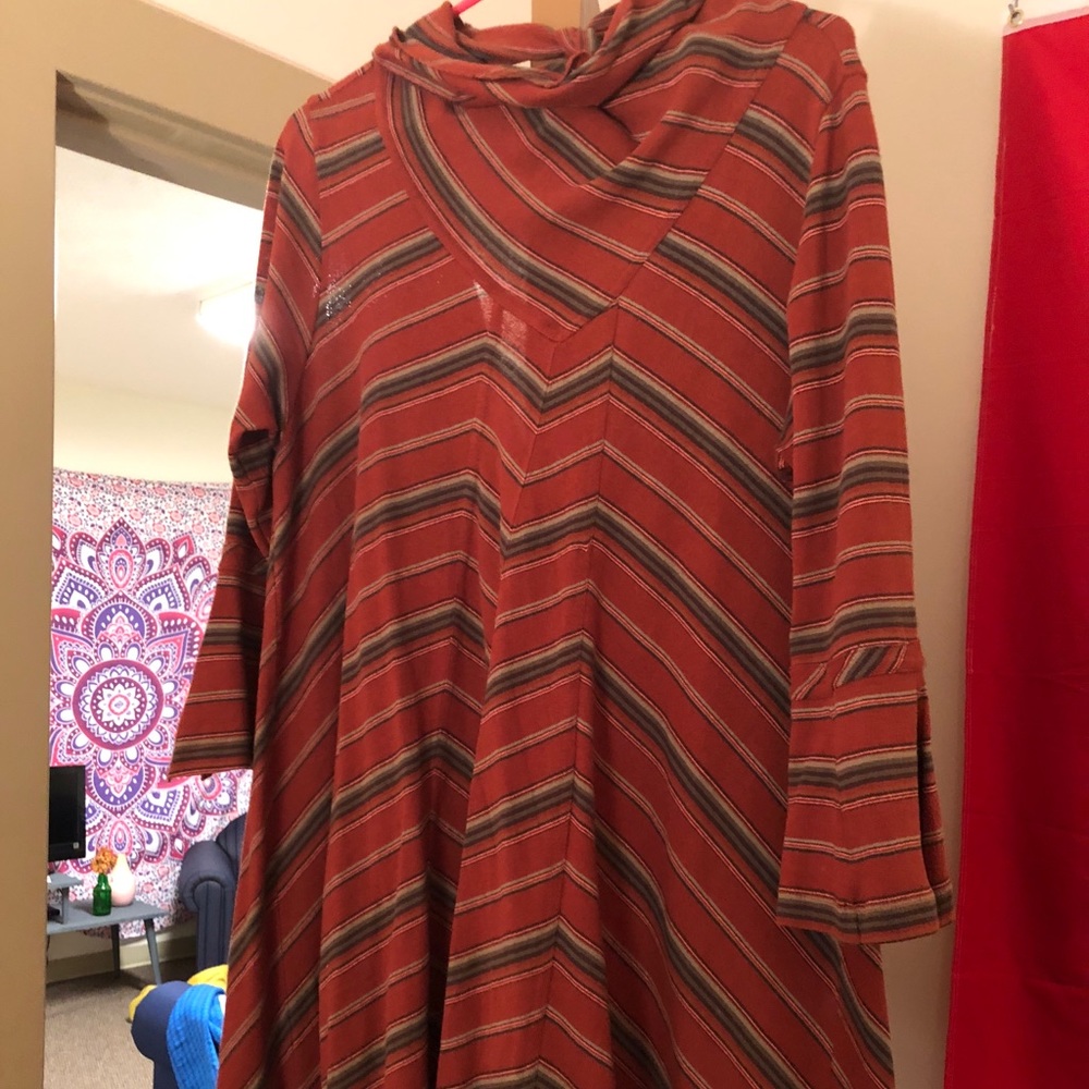 free people adobe striped dress