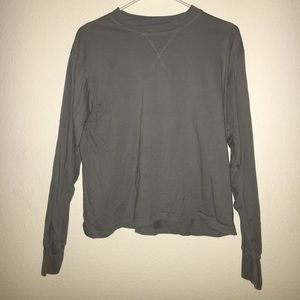 Brandy Melville Green-Grey Long Sleeve