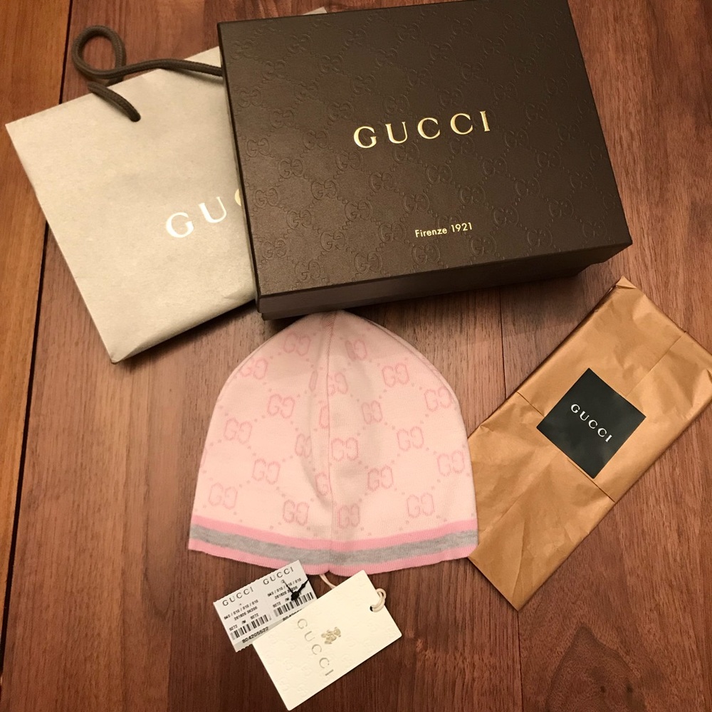 Gucci Knit Baby Hat - NWT - Includes box and bag!
