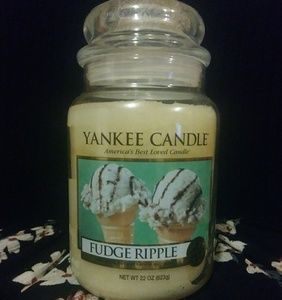 Fudge Ripple candle Yankee Candle Co.