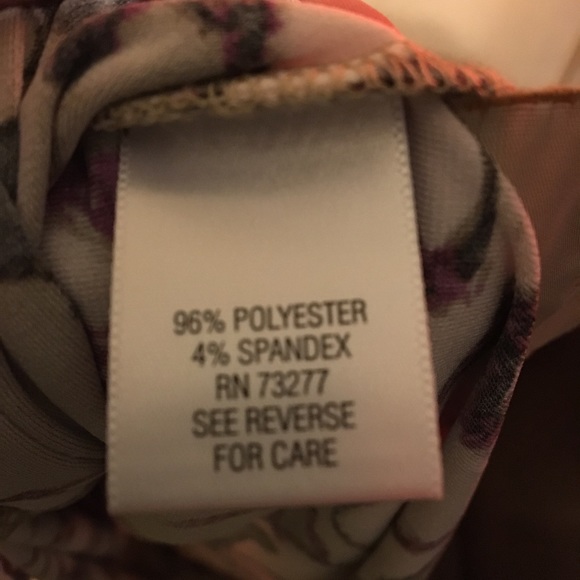 Dana Buchman Floral Belted Dress M 24 HR SALE! - Picture 3 of 3