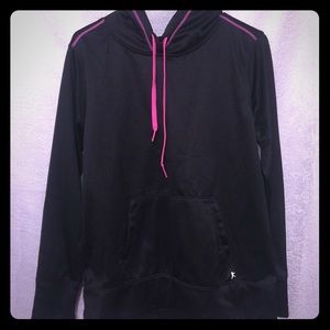Danskin Black Hooded Sweatshirt