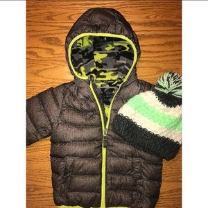 3t snozu winter jacket w/ hat