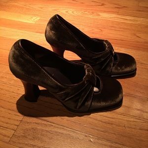 Nanette Lepore velvet heels