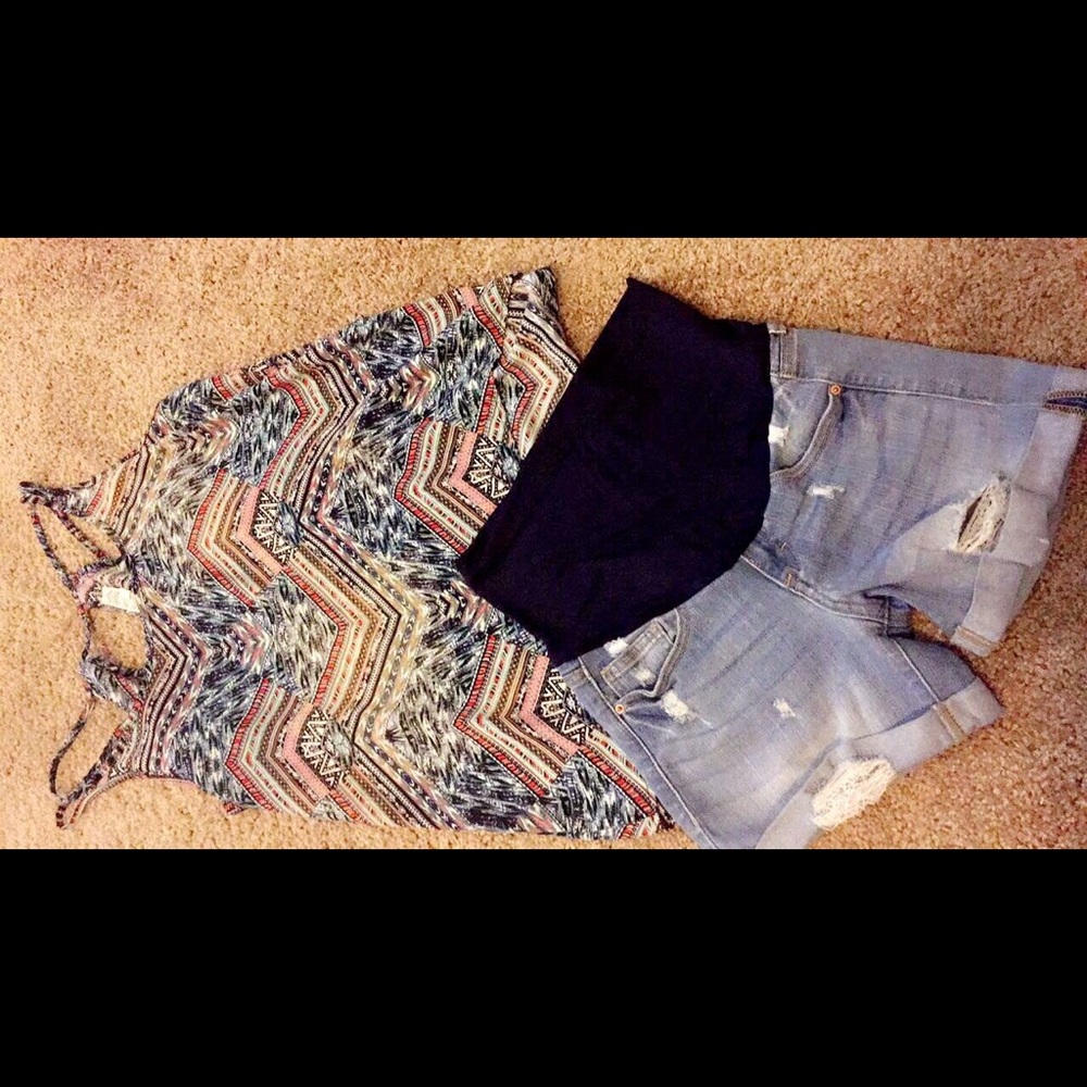 Maternity shorts