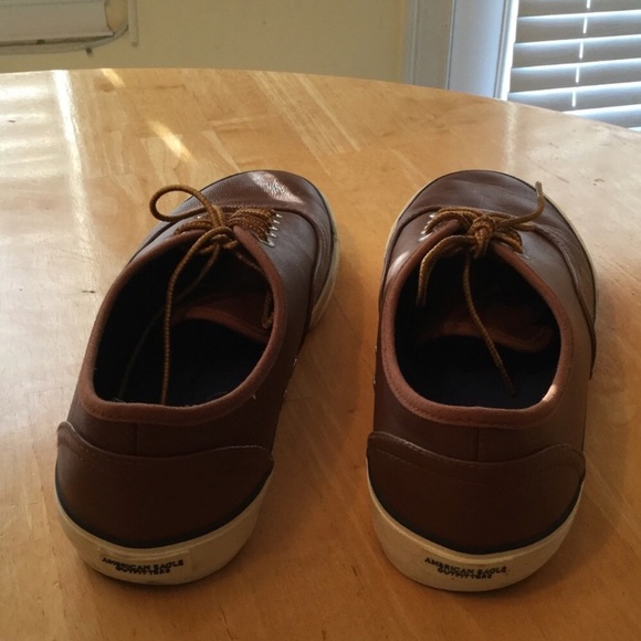 American Eagle Brown Leather Shoes - Picture 3 of 3