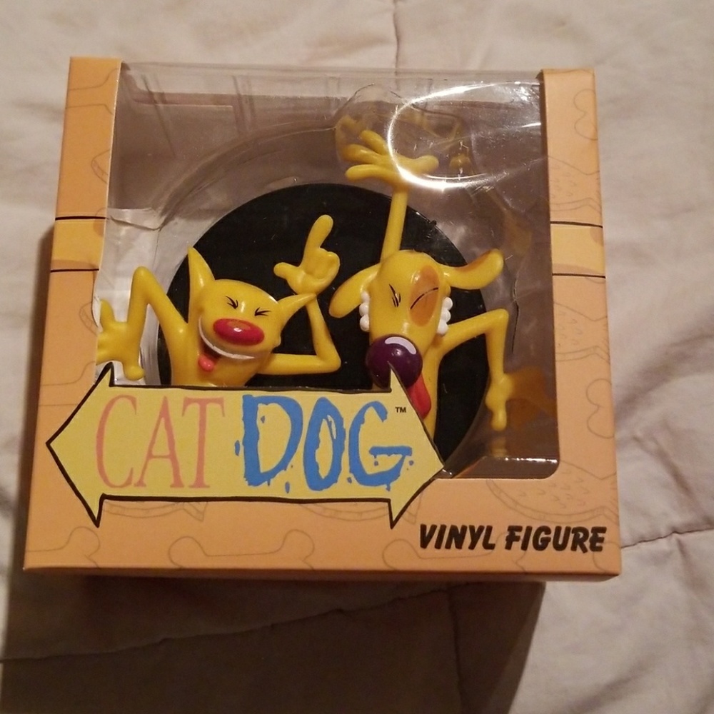 Cat Dog vinyl figure