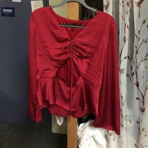Red going out shirt!