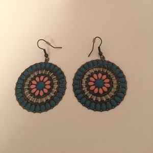 Colorful earrings