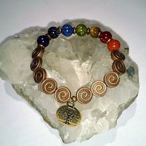 Chakra Balancing Bracelet Healing Natural Stones