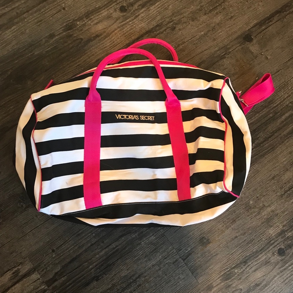 Victoria’s Secret striped bag