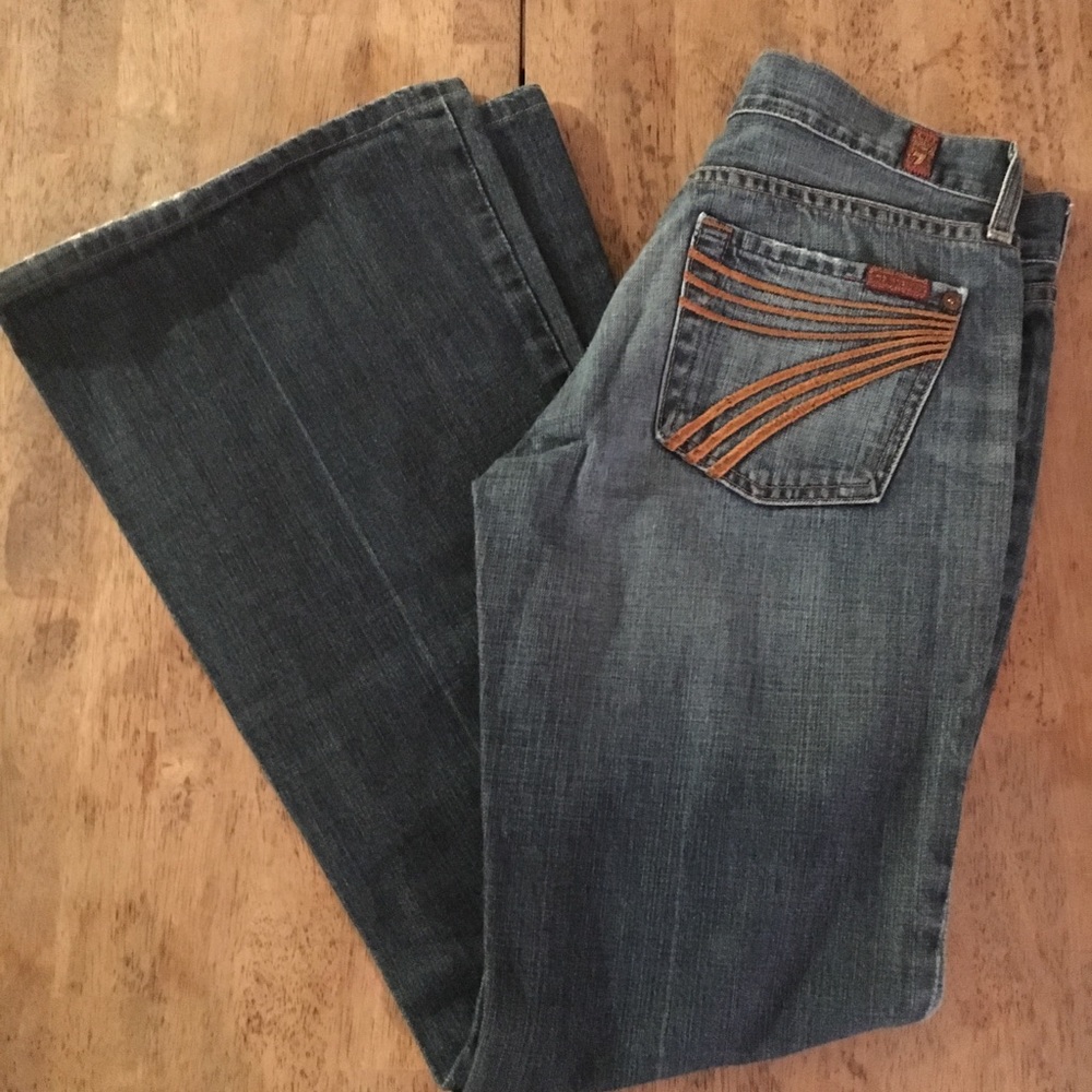 Seven for all man kind dojo wide leg jens