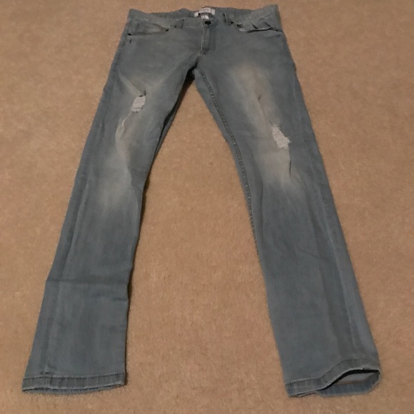 Forever 21 Distressed Jeans Slim/Skinny - Picture 3 of 3