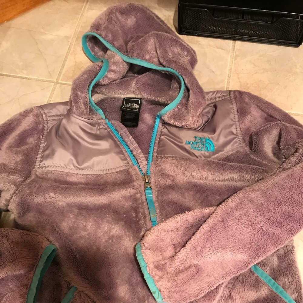 Girls North face coat.  Size 10-12.