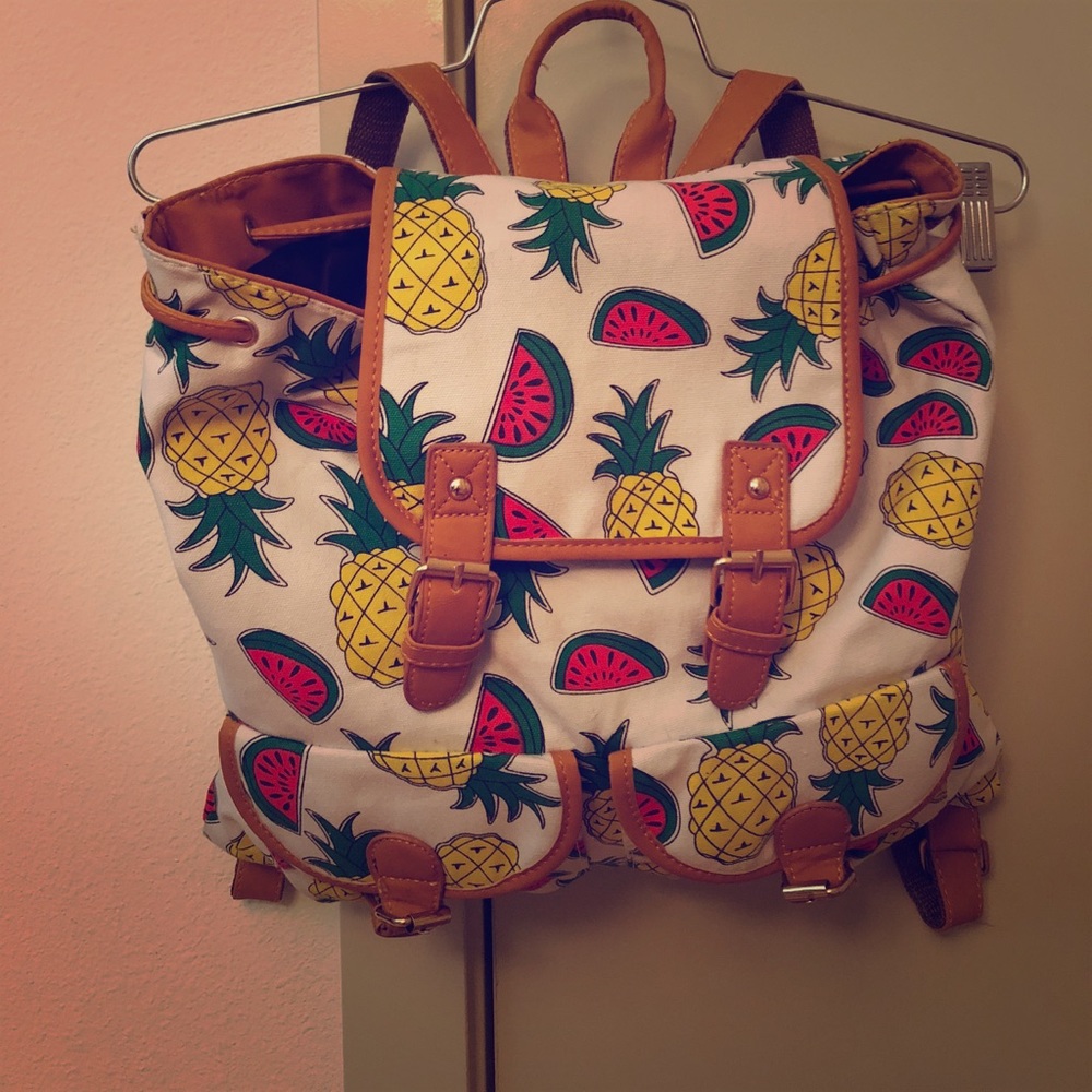 LF pineapple & watermelon backpack 🍍🍉 Brand New