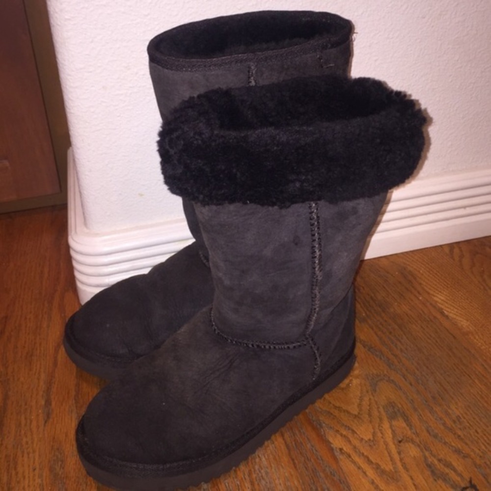 Kirkland suede shearling boots