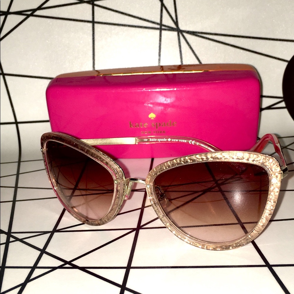 Kate Spade New York Klaudia Cat Eye Sunglasses