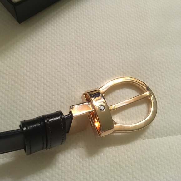 montblanc rose gold belt