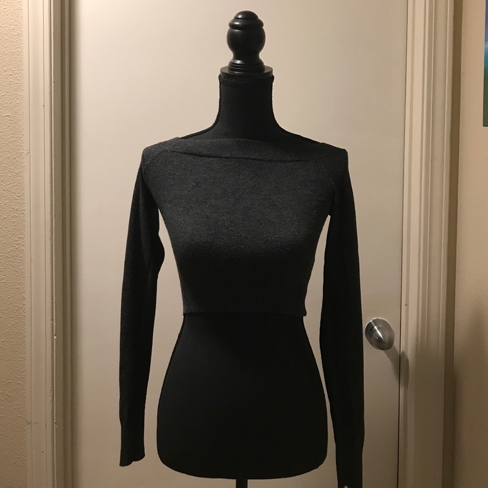 Cropped Sweater by Express