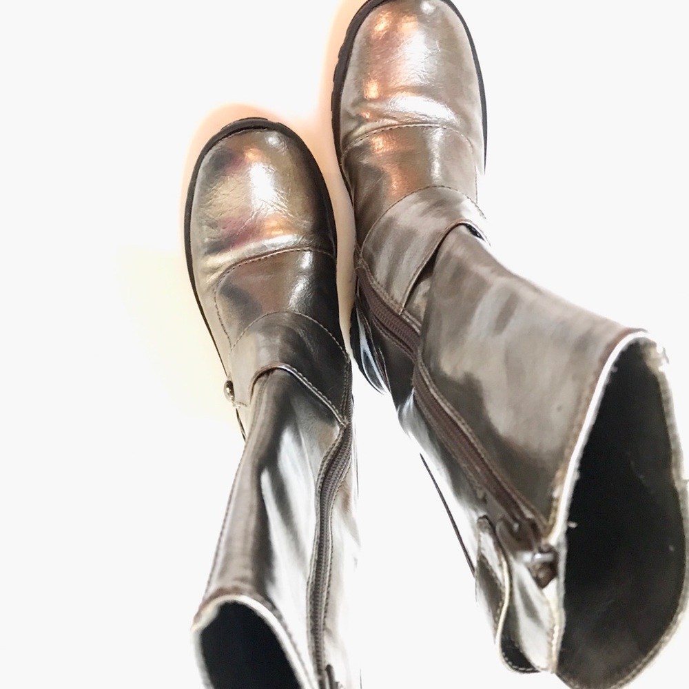 ⚡️Nordstrom metallic boots 25 or 8.5 ✨