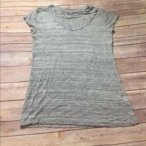 Merona V Neck Super Soft Grey Tee