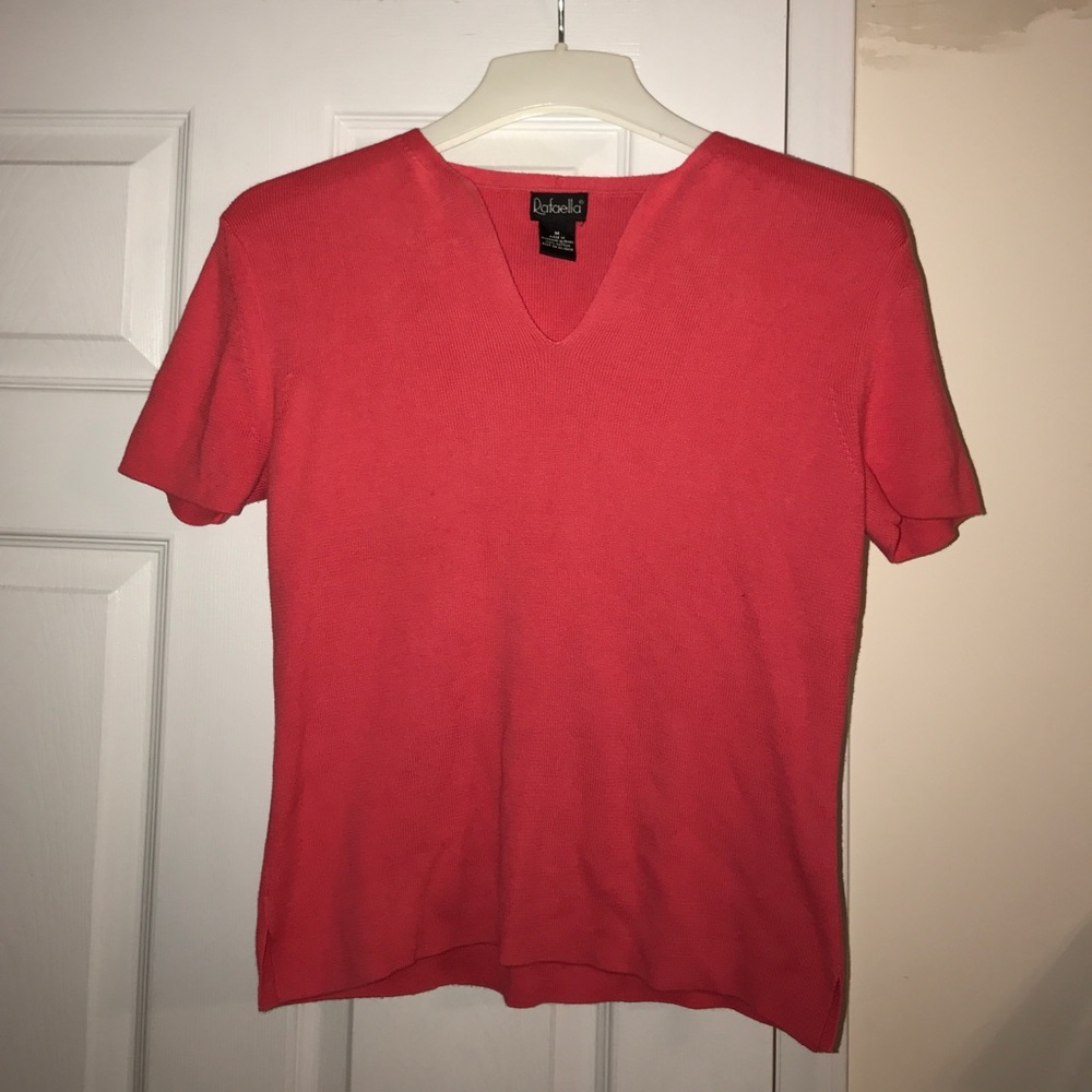 Short sleeve sweater