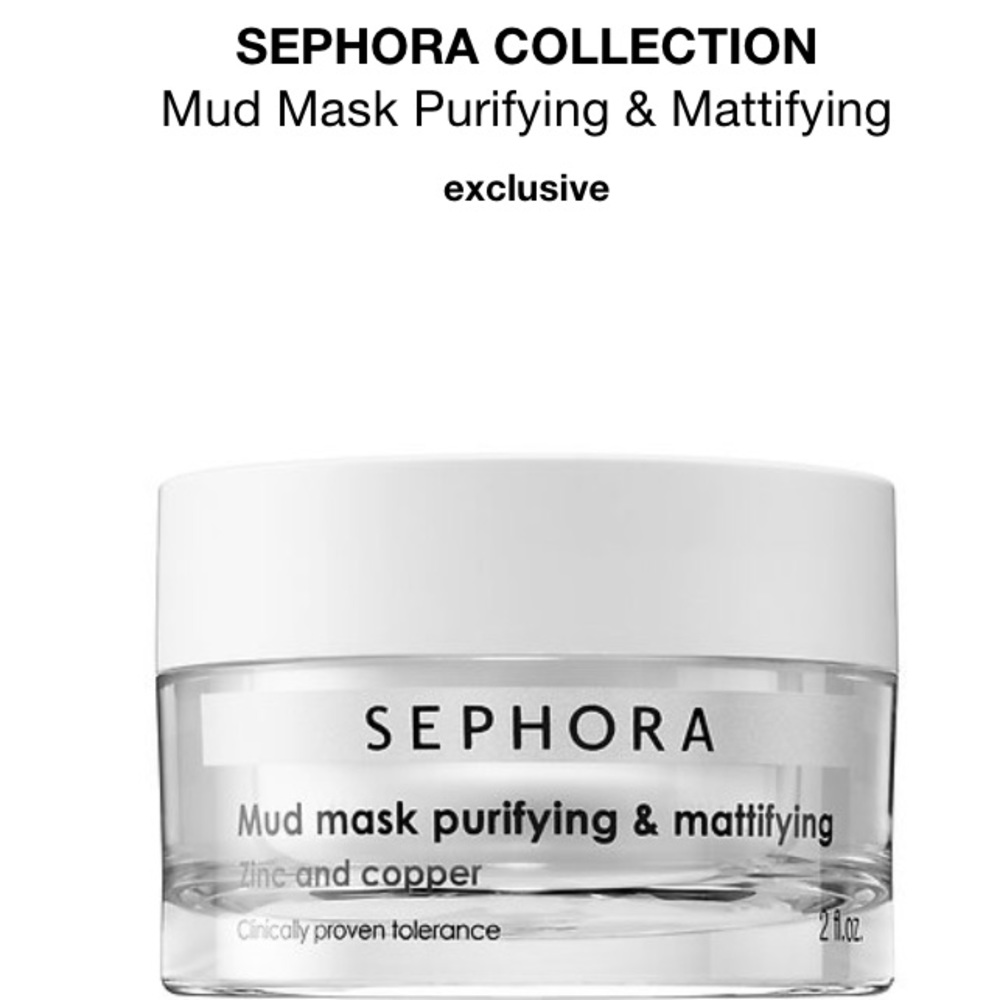 SEPHORA COLLECTION:purifying & mattifying mud mask