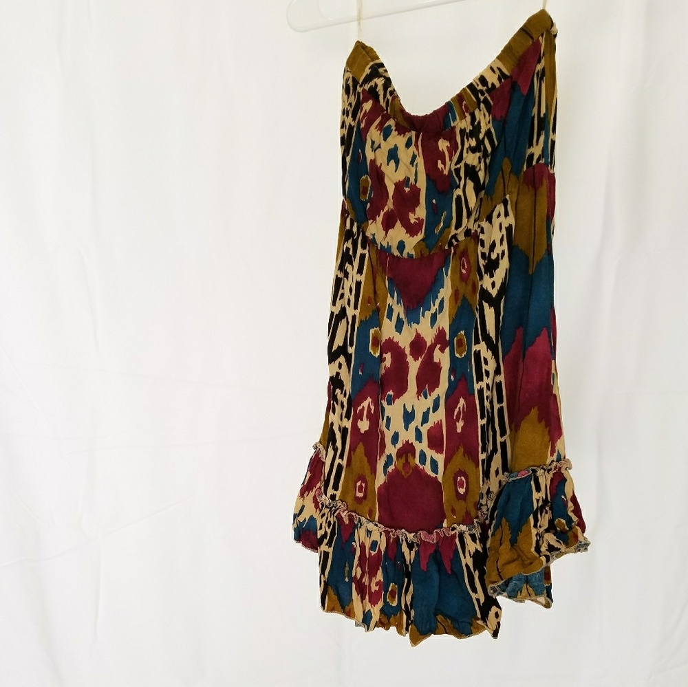 Strapless dress