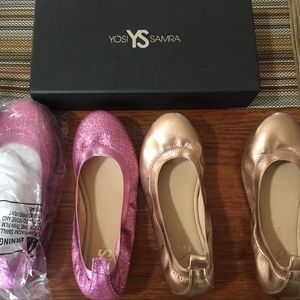 Girls Ballet Flats Size 1 - Brand New