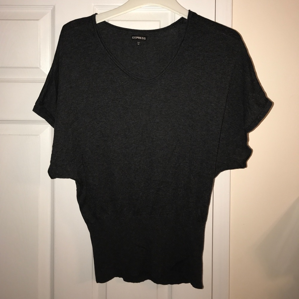 Charcoal grey Express sweater