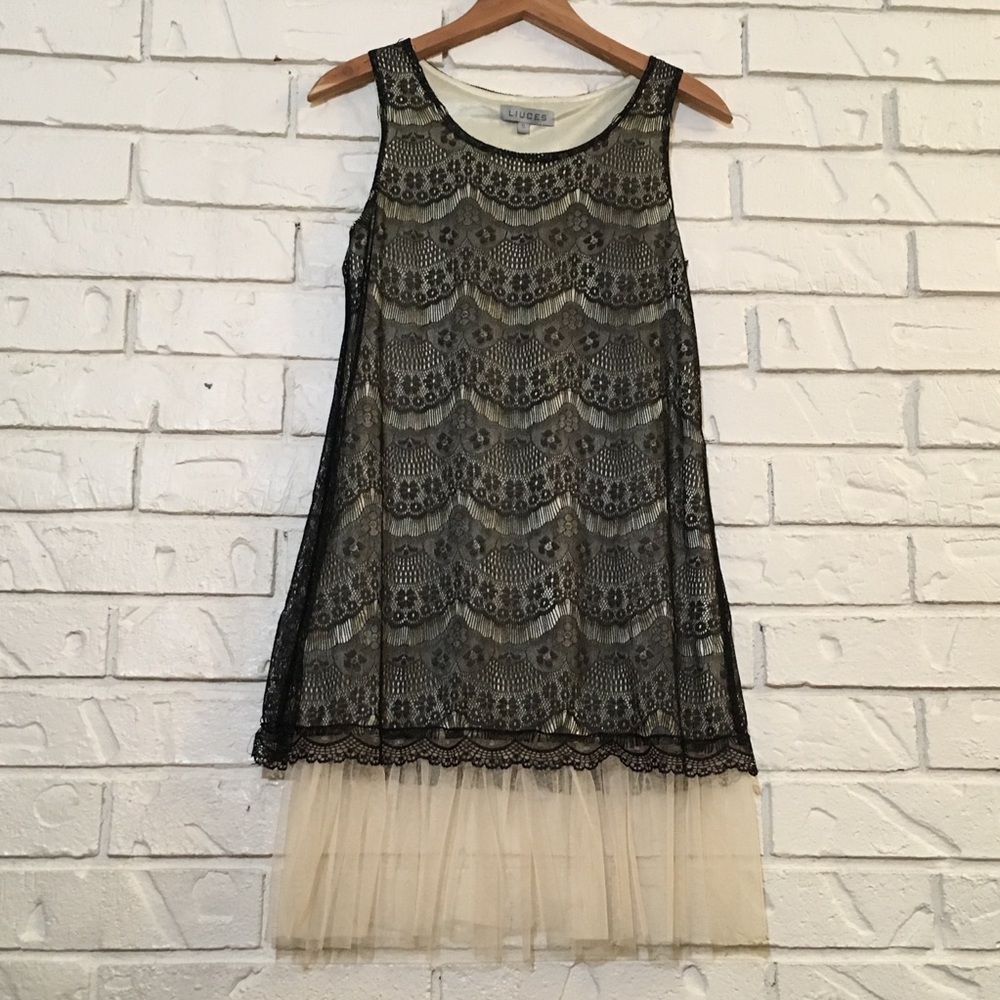 Gatsby-esque Cream and Lace Dress