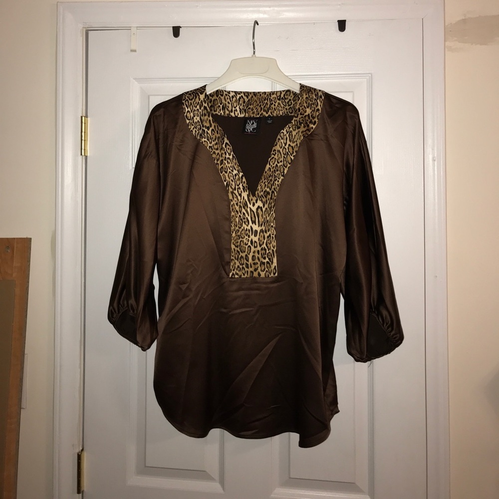 NYCO satin blouse
