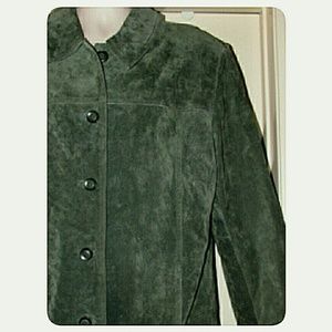 Cherokee Jackets & Coats - Cherokee Washable Suede Jacket Women's 12 Cherokee Jackets & Coats - Cherokee Washable Suede Jacket Women's 12