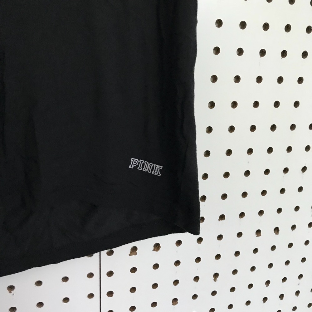 PINK Victoria’s Secret Black Mesh Shirt - Picture 2 of 5