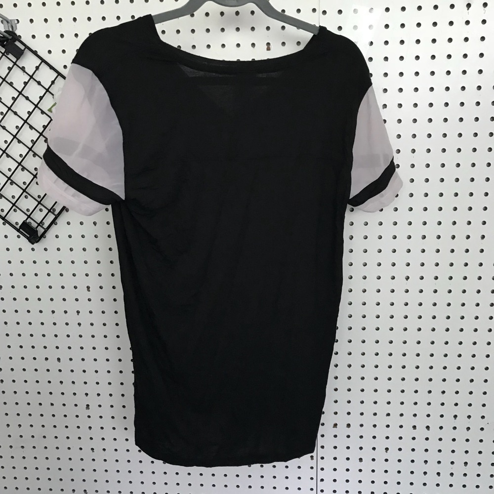 PINK Victoria’s Secret Black Mesh Shirt - Picture 5 of 5