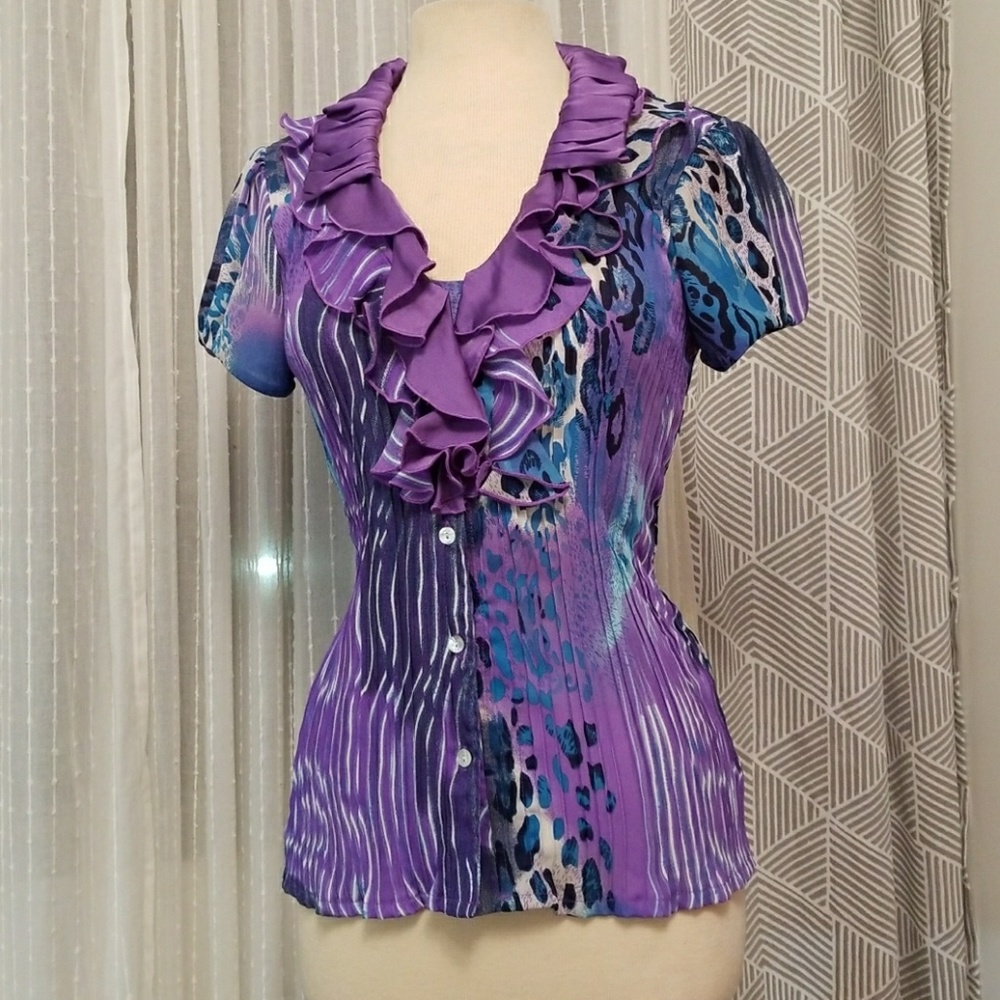 Purple blouse