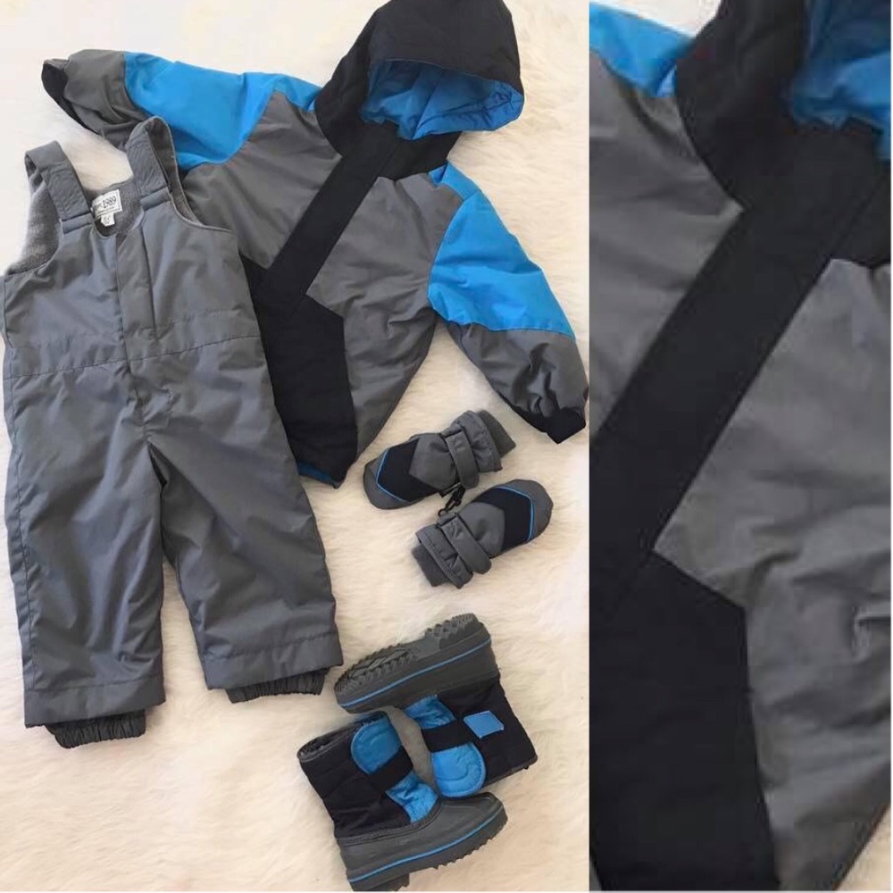 🚫SOLD🚫TODDLER BOY SNOW SUIT SET