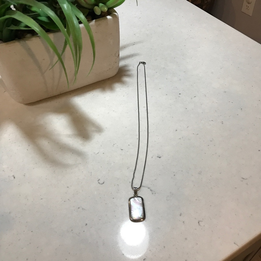 Gorgeous silver pendant